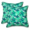 Duck Covers Water-Resistant Accent Pillows, Mojito Flamingo, PK2 PMOP1818 - alternate 1